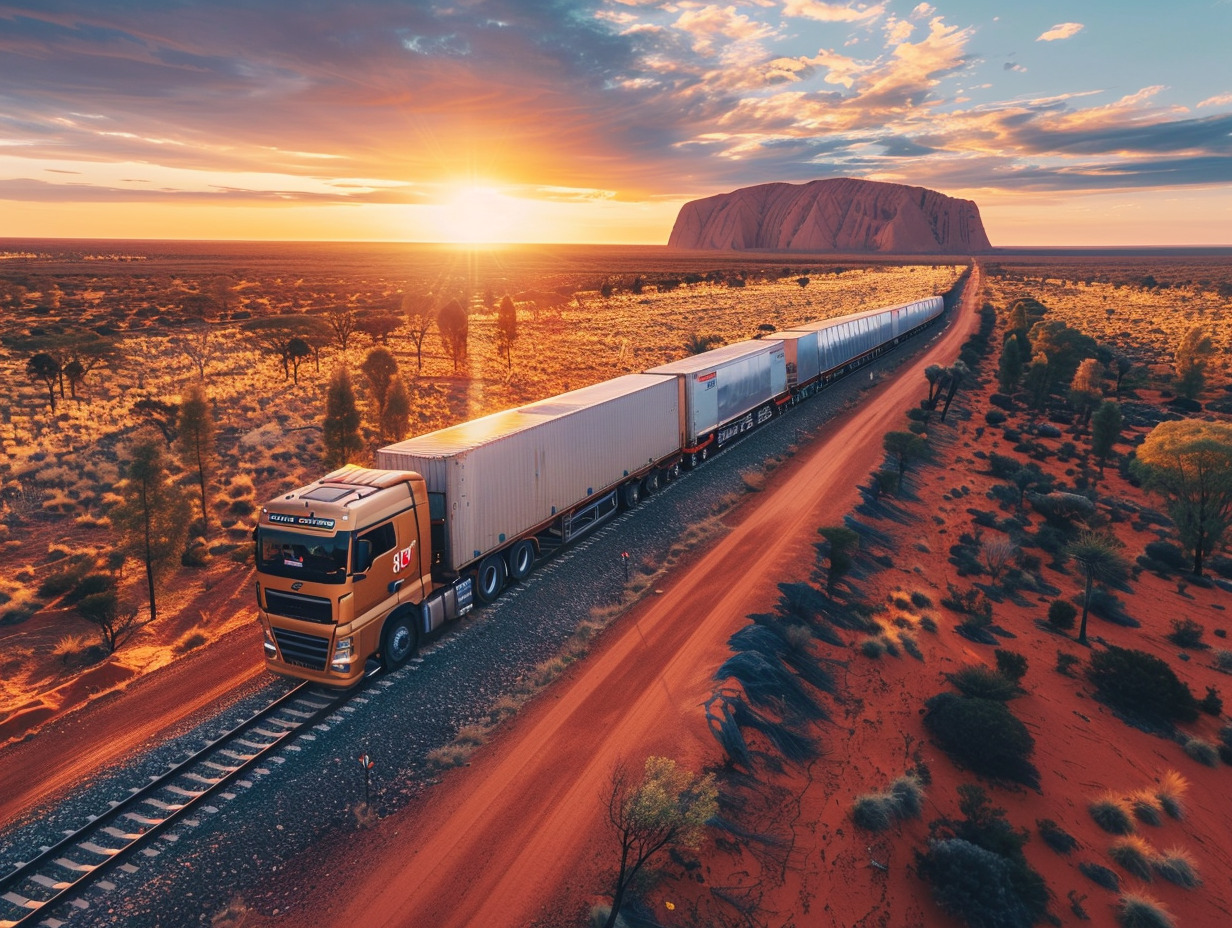 road trains  australie